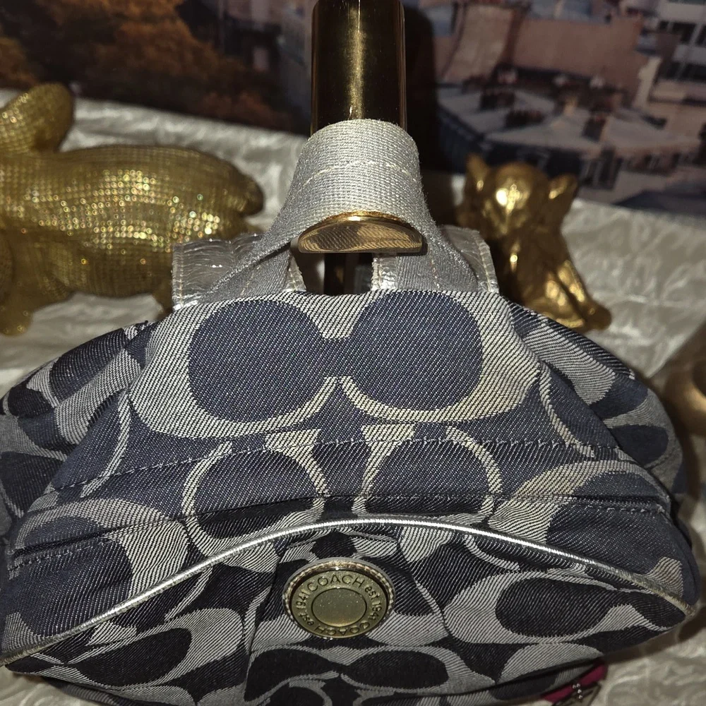 Coach 1941 Denim Backpack - Picture 5 of 9